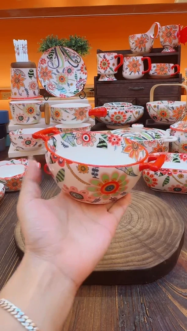 碗景德镇陶瓷手工碗