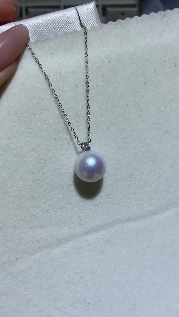 【闪购商品】淡水珍珠吊坠(赠链)银S925镶嵌13-14mm淡水吊坠