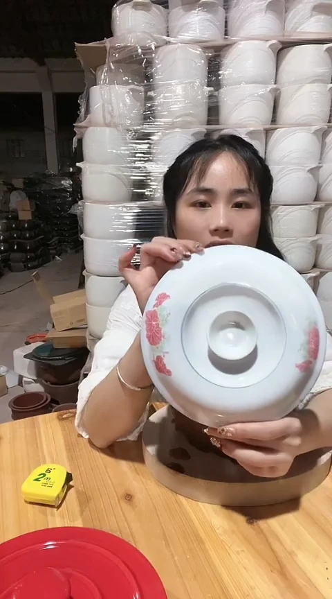 陶瑕疵20白色盖子一个