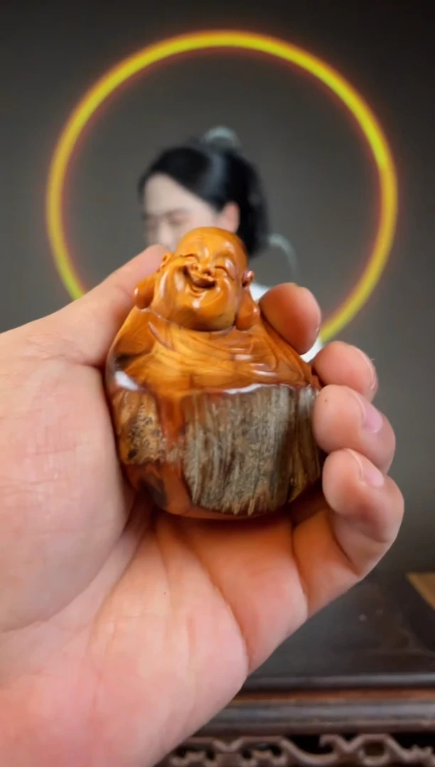 柏木（崖柏）手工摆件,先抢先得! 编号:49