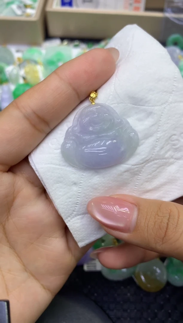 颈饰未镶嵌翡翠天然缅甸A货翡翠