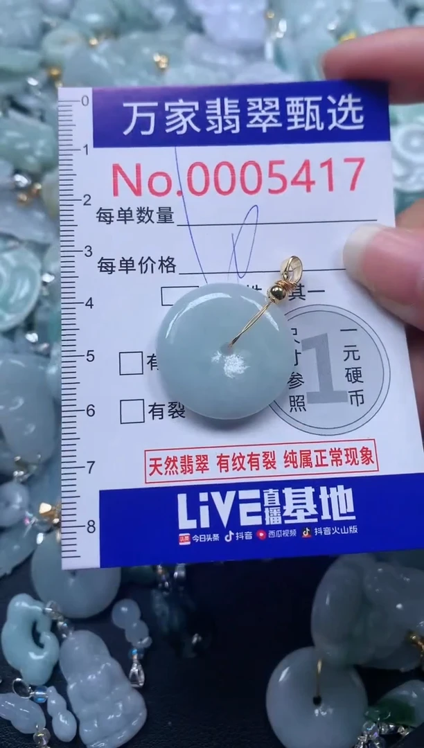 颈饰未镶嵌翡翠5417
