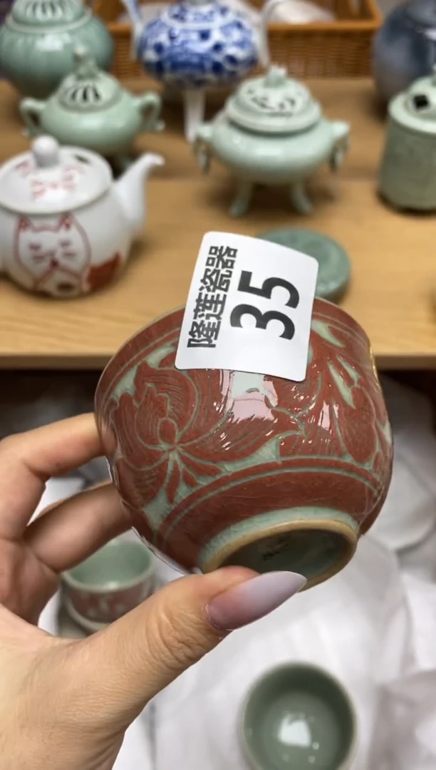 瓷片隆莲瓷器欢迎大家