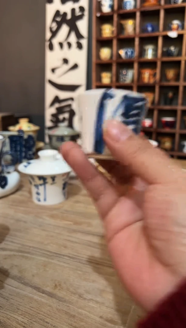 【闪购商品】观云听雨原创手绘茶具