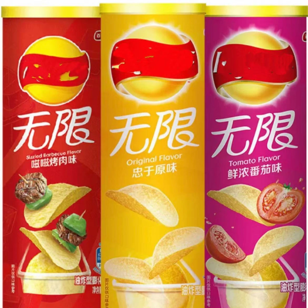 新人福利，乐薯片好吃六桶
