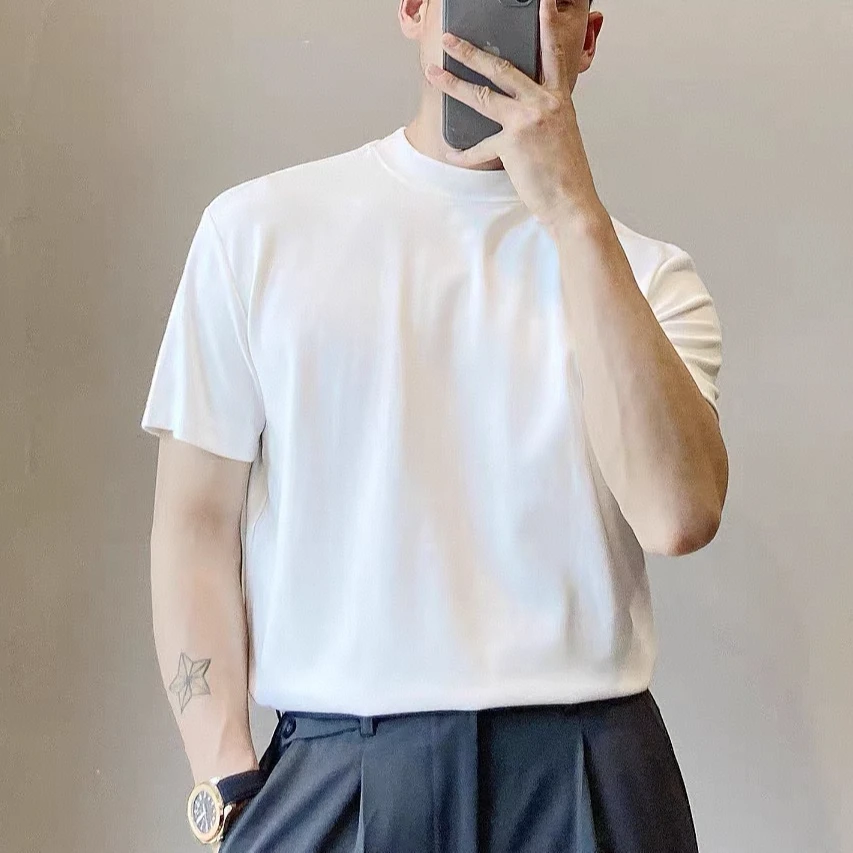 【撤gui级sup印花款】潮流青年美式休闲印花夏季短袖T宽松情侣t