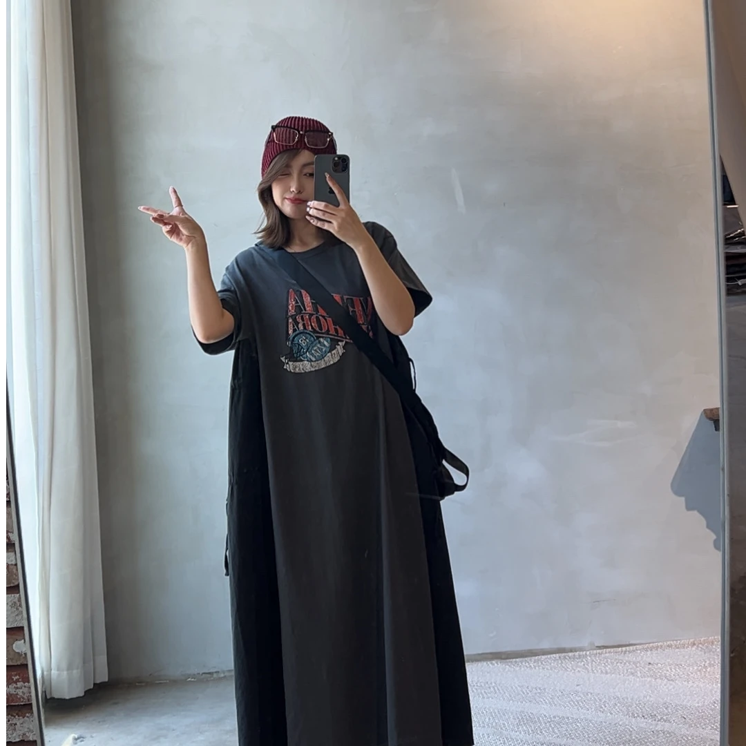 韩国夏季长裙流苏款