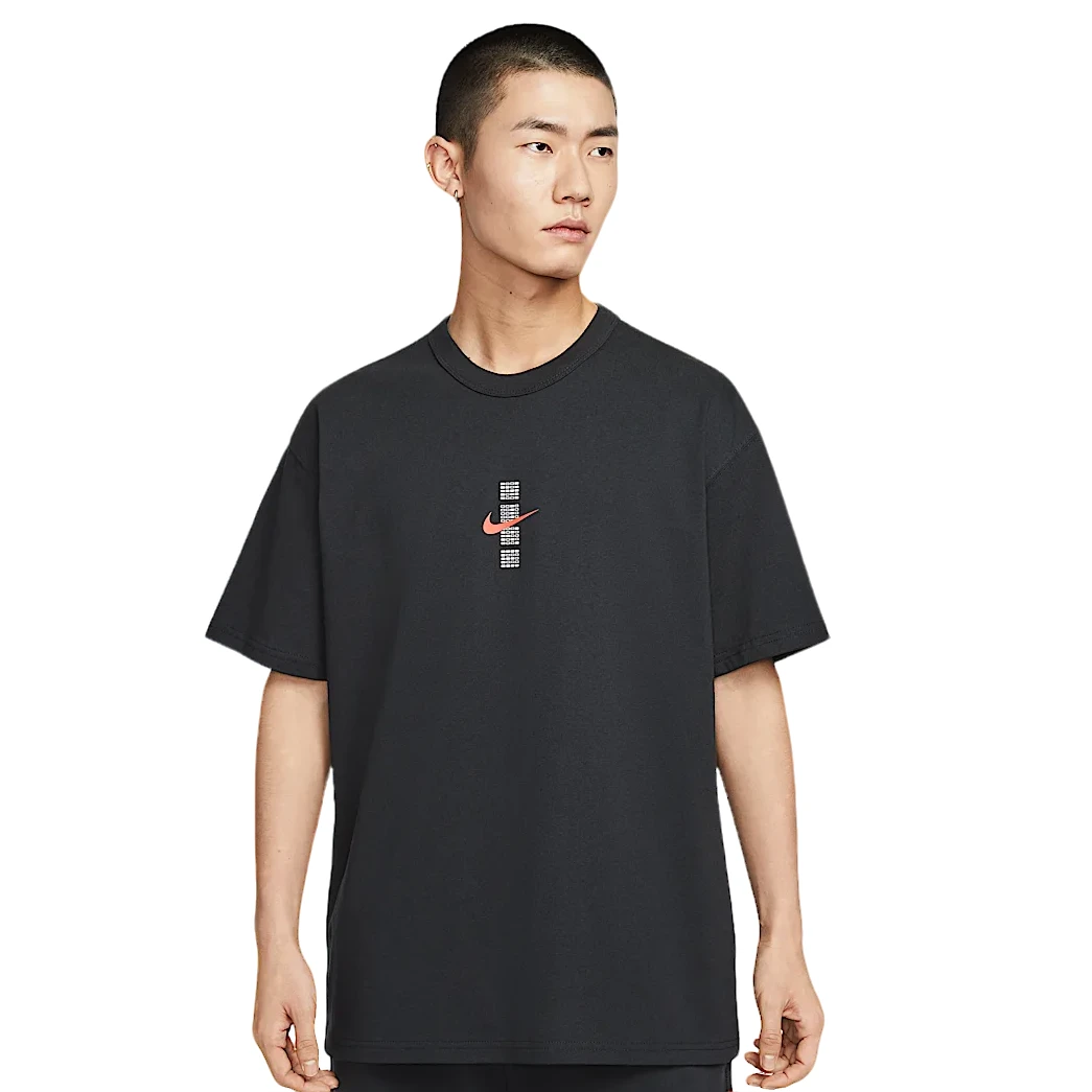 NIKE耐克男子针织无领运动短T恤IH0835-100