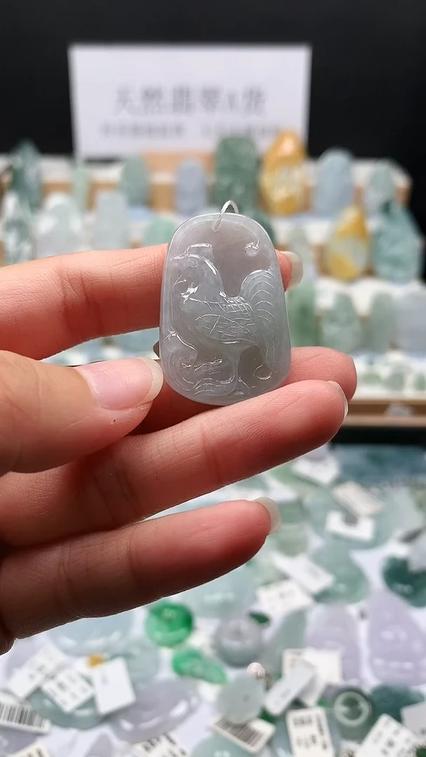 吊坠(不含链)未镶嵌翡翠31生肖鸡