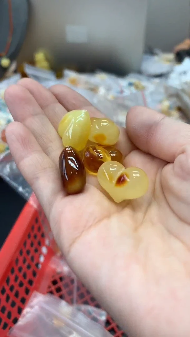 未镶嵌琥珀珠宝奇石517多样性发其一默认有瑕