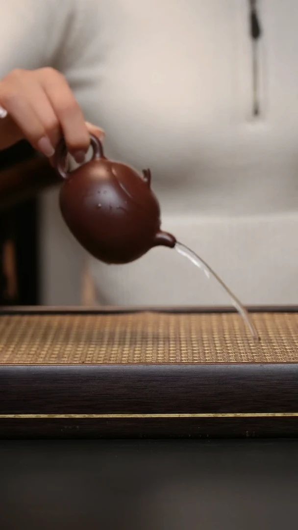 茶壶紫砂老脂泥 小茄瓜