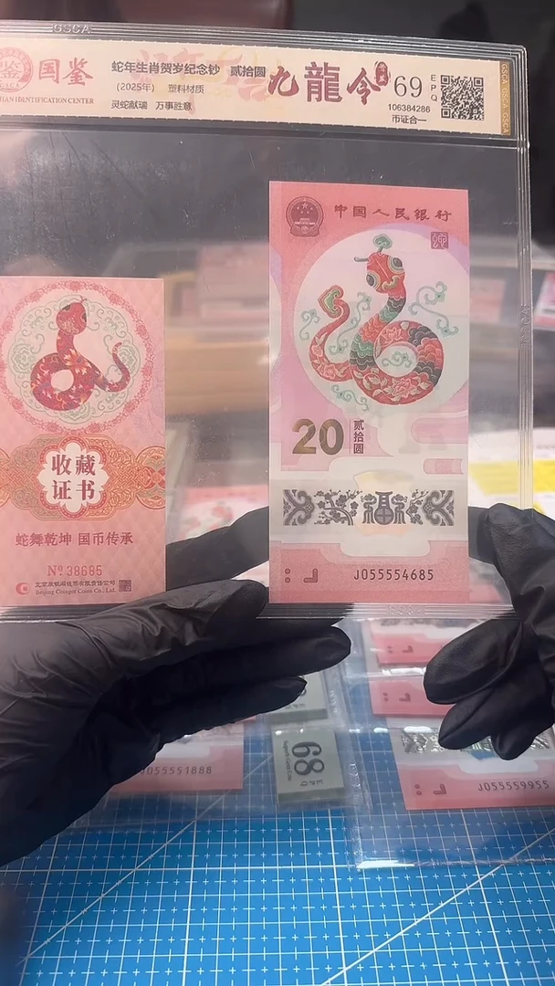 塑料币证合一055554685