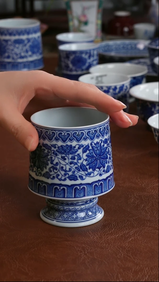 景德镇高端茶器景德镇纯手工手绘高端茶器