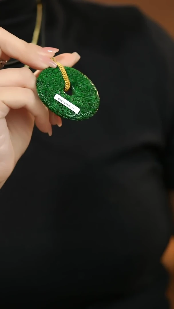 翡翠未镶嵌颈饰@YL008122268@