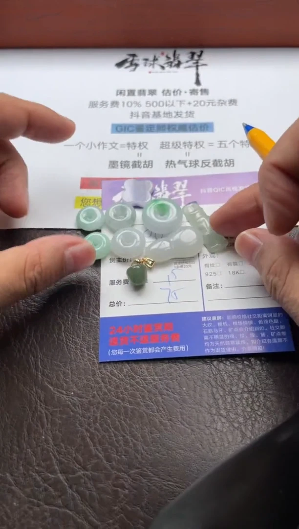 翡翠未镶嵌颈饰1670708079九单