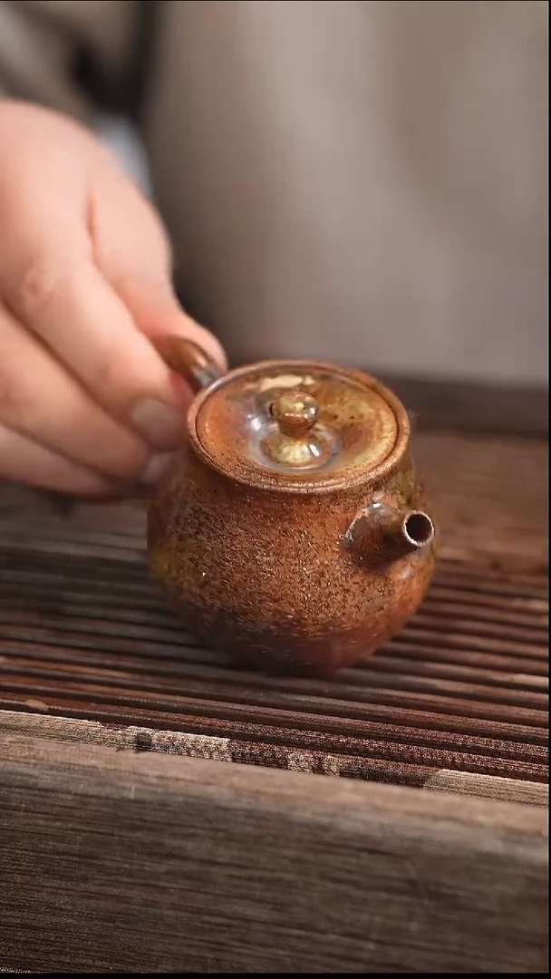 茶壶紫砂13号 柴烧