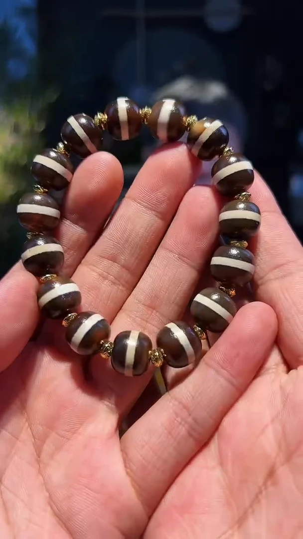 【闪购商品】玛瑙/玉髓手串未镶嵌单圈