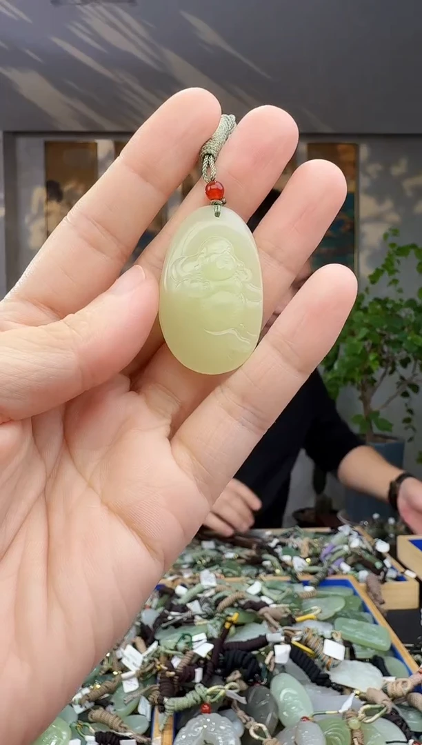 未镶嵌和田玉挂件拍一发一