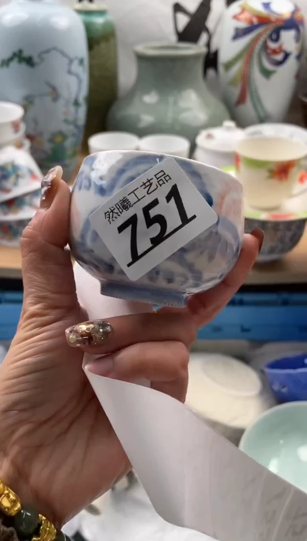 【闪购商品】瓷片751然曦海外工艺品18包邮