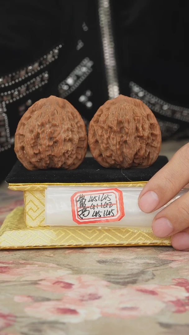 把件文玩核桃魔麦穗虎头