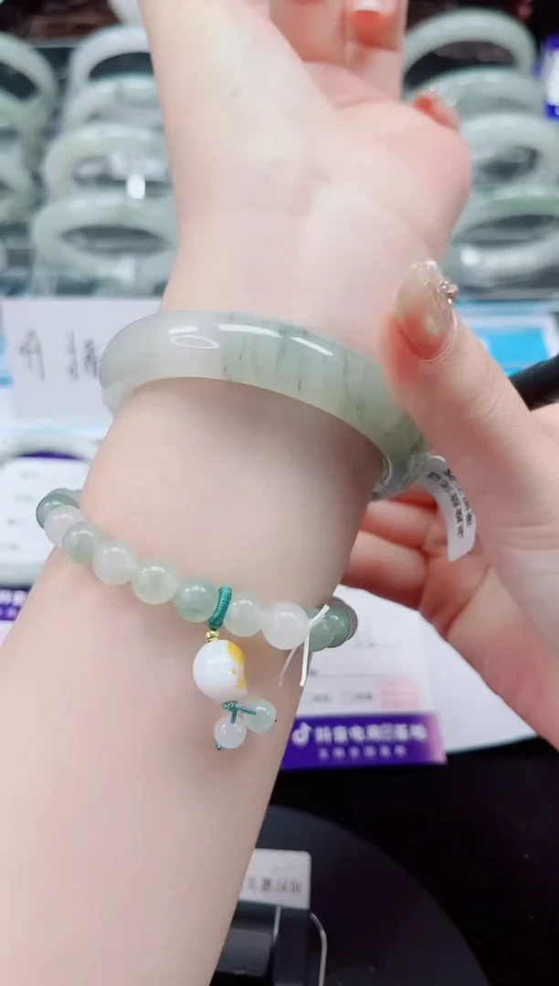 未镶嵌手镯石英质玉20-55/56