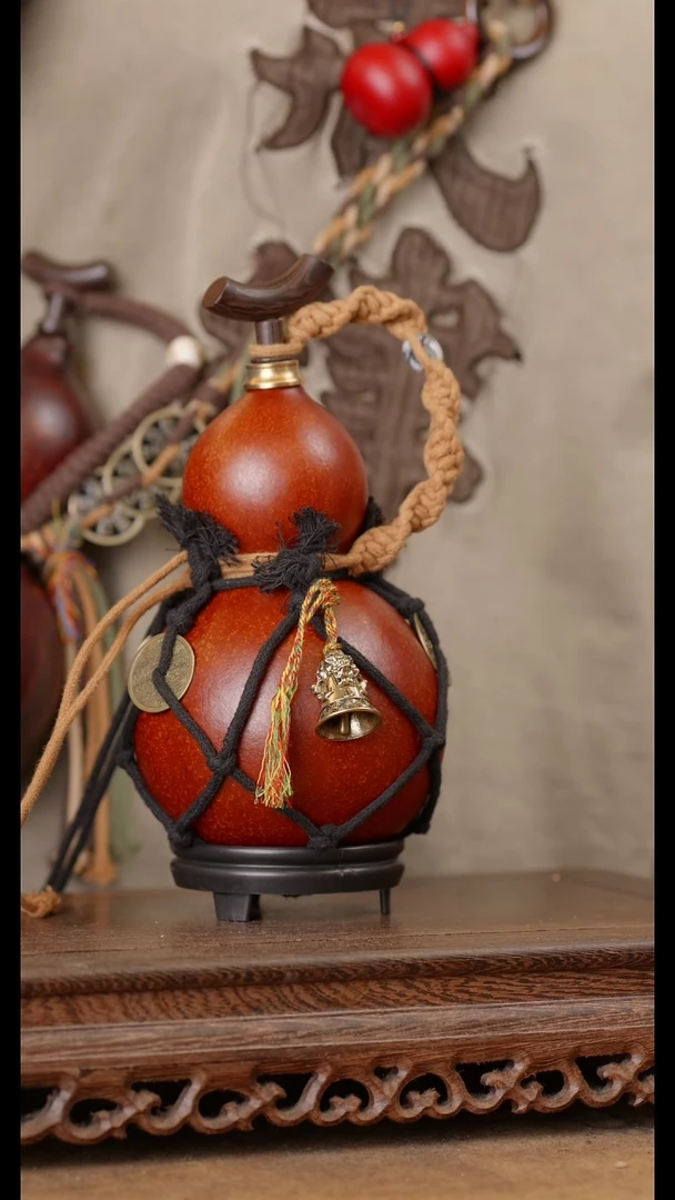123号精品天然大漆酒葫芦一物一拍~