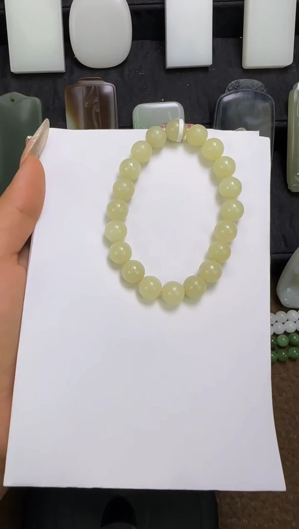 未镶嵌手串和田玉手串