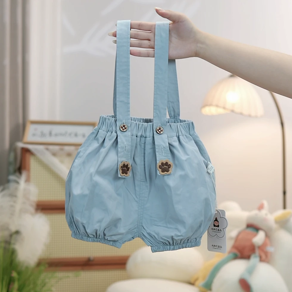 5-23宝宝花苞可爱背带裤-249