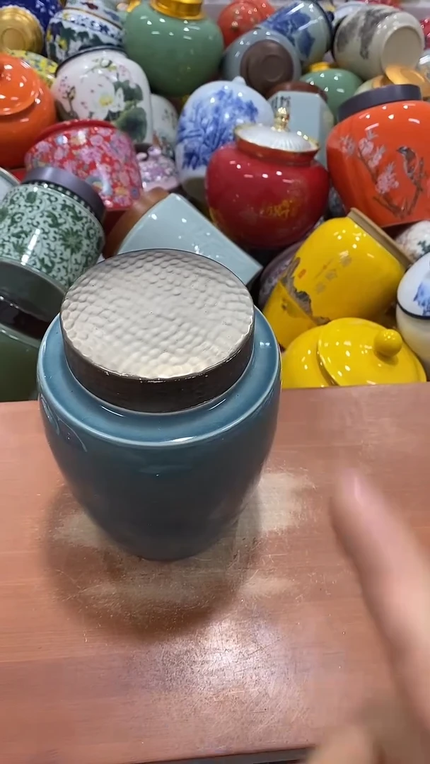 摆件茶叶罐密封罐储存罐