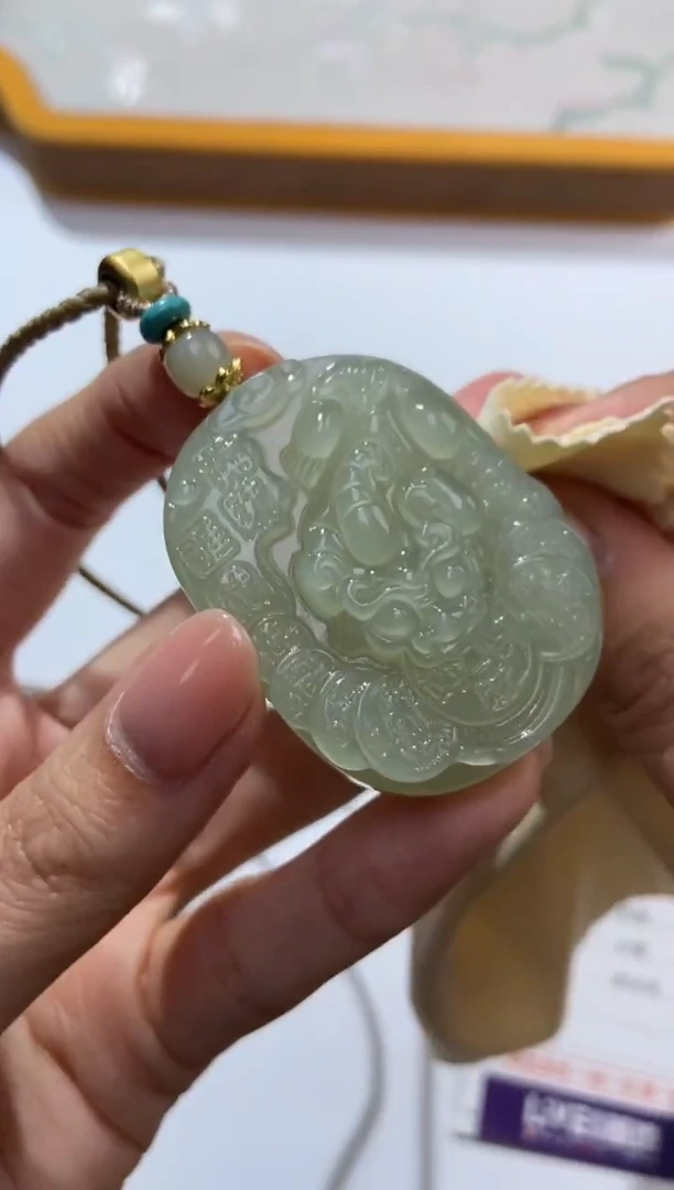 颈饰未镶嵌和田玉一****g374484/和田玉貔貅    多样性一件发