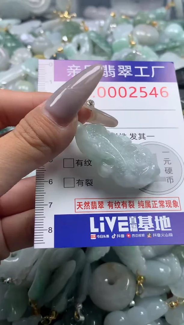 颈饰未镶嵌翡翠2546