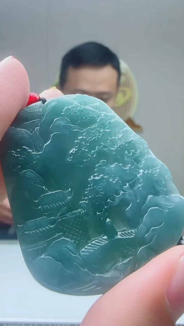 颈饰未镶嵌翡翠天然A货翡翠  多样性发其一