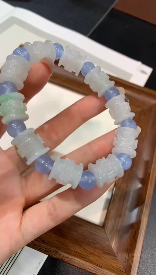 未镶嵌手串翡翠手串