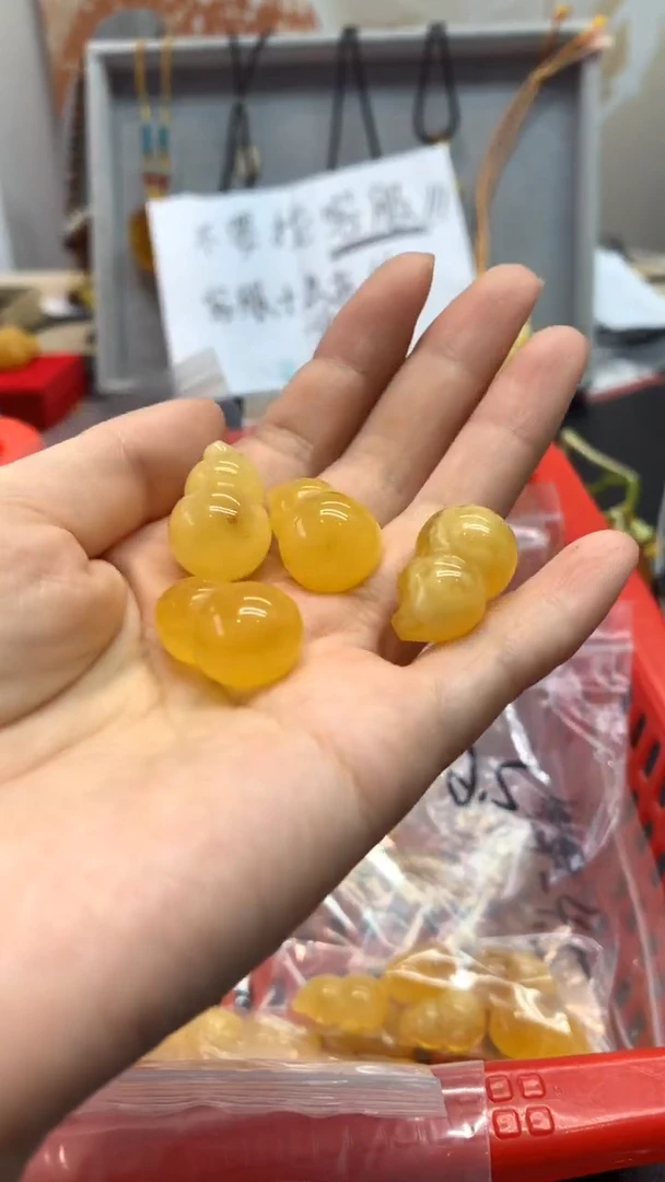 【闪购商品】琥珀珠宝奇石未镶嵌878多样性发其一瑕疵