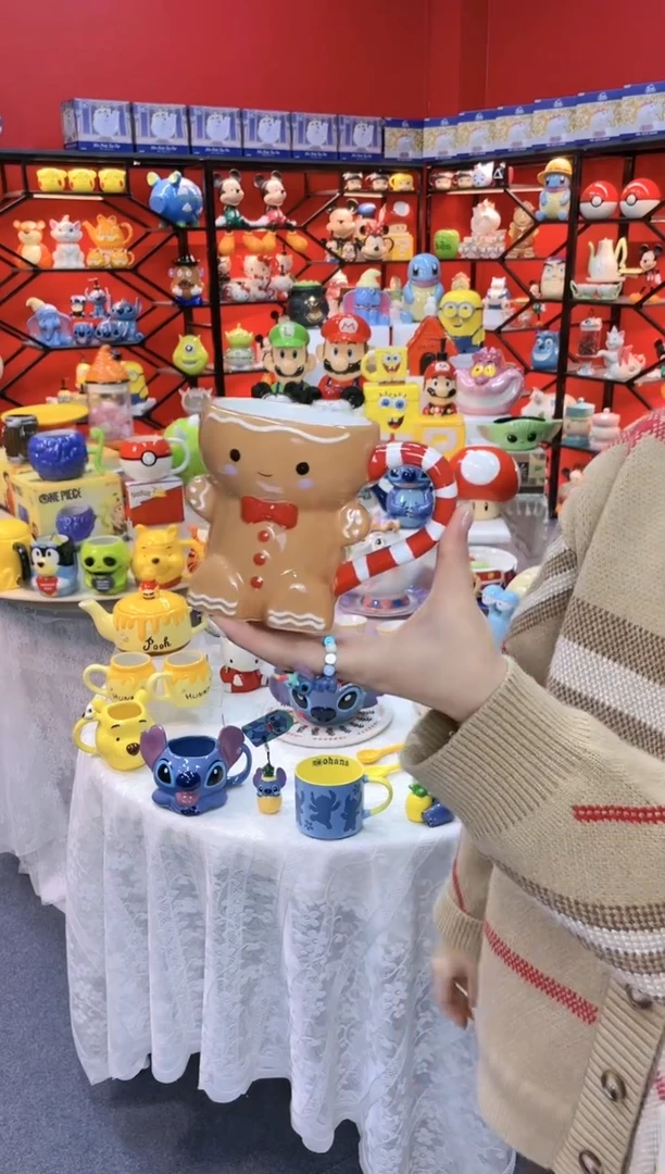 【闪购商品】1@@家用水杯陶瓷杯子