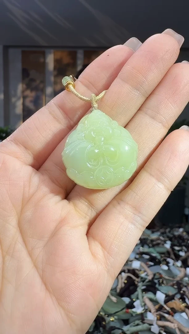 颈饰未镶嵌和田玉拍一发一多样性发货