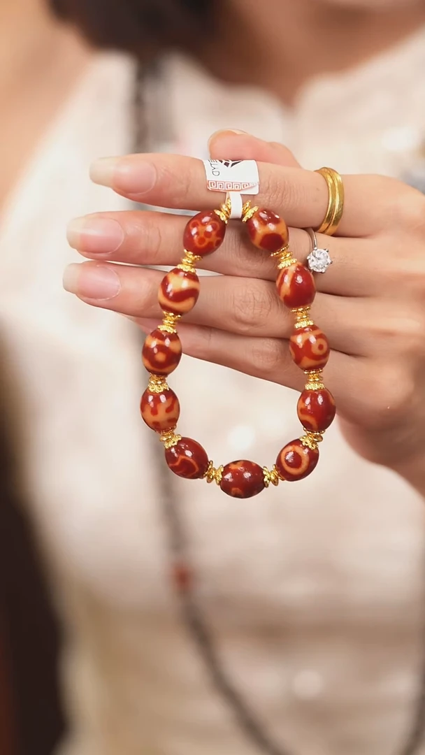 玛瑙/玉髓（覆膜）颈饰未镶嵌传世珠宝