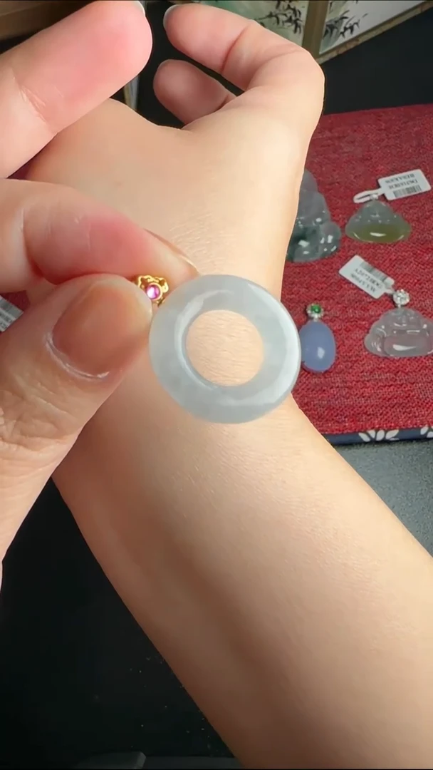 【闪购商品】翡翠颈饰18K金镶嵌WY0214012多样性发一