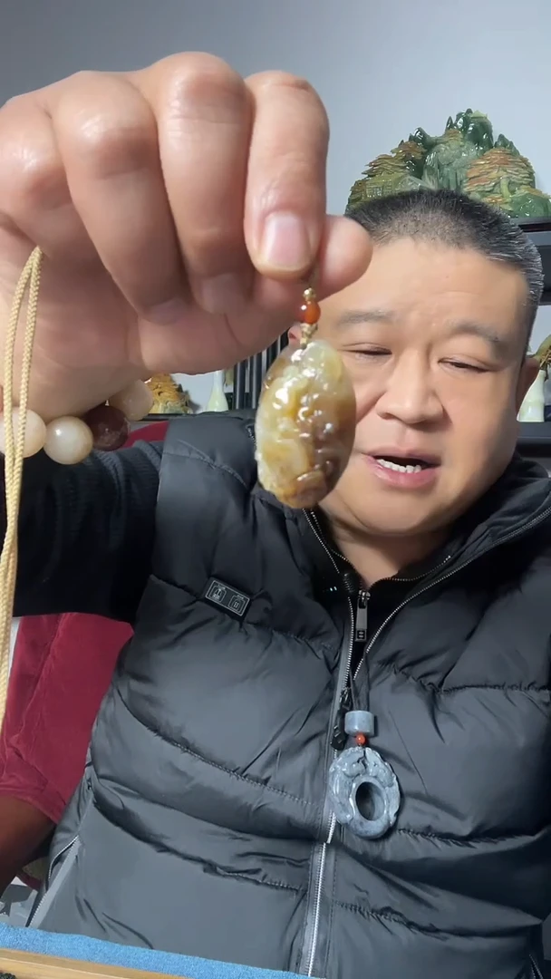 吊坠(赠链)未镶嵌和田玉金玉满堂吊坠