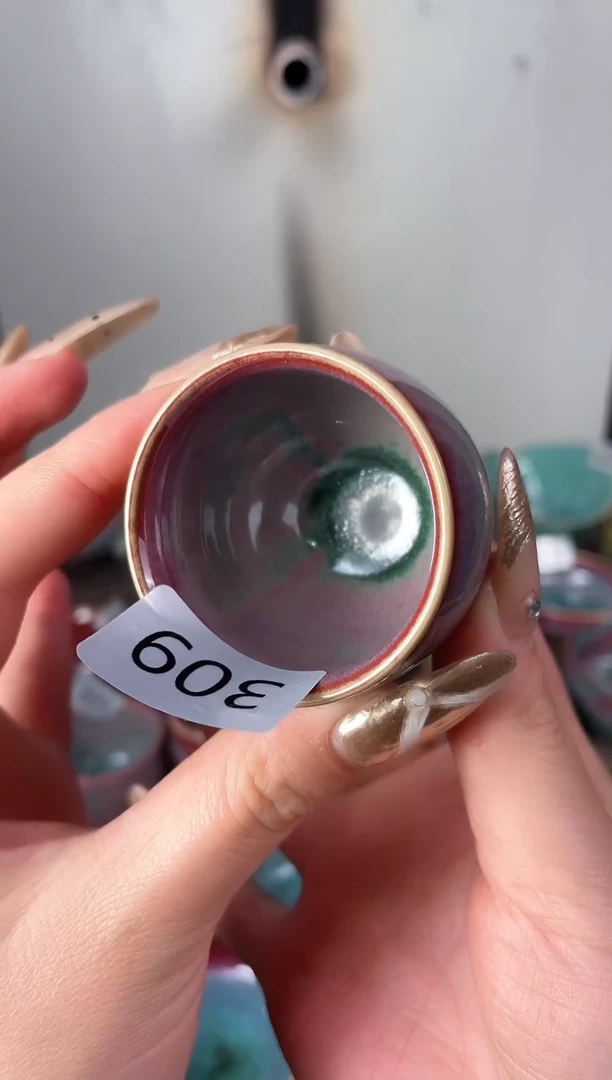 【闪购商品】摆件钧瓷手工茶器窑变