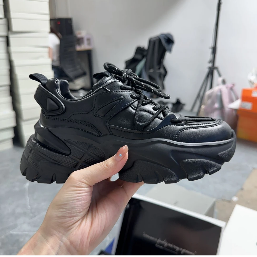 089宝妈高端四季款舒适运动鞋黑色（温州宝妈鞋）