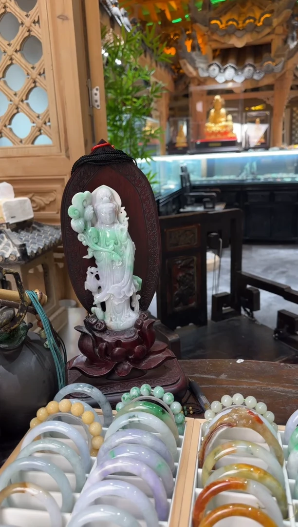 未镶嵌挂件翡翠摆件