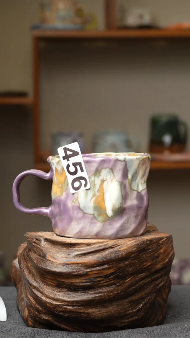 杯子456景德镇手创颜色釉杯（食品级）