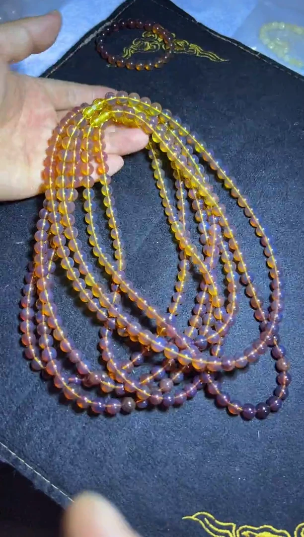 【闪购商品】琥珀珠宝奇石未镶嵌多样性发一件/8mm