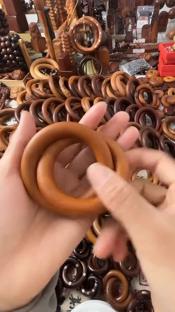 枣木乾坤圈枣木50暇不圆一物一拍