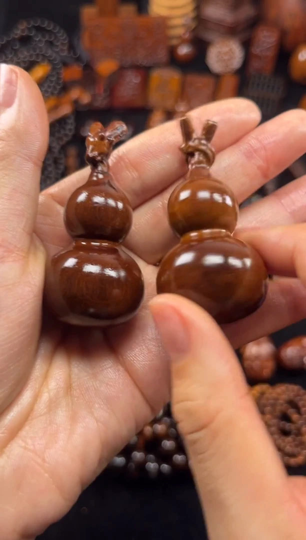 木天然雷击木雷枣老料龙头一体葫芦