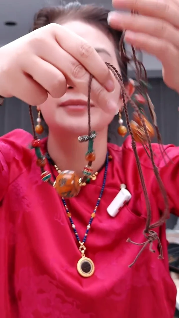 无合金3085黄单株锁骨链