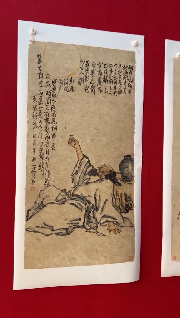 国画手绘国画作品