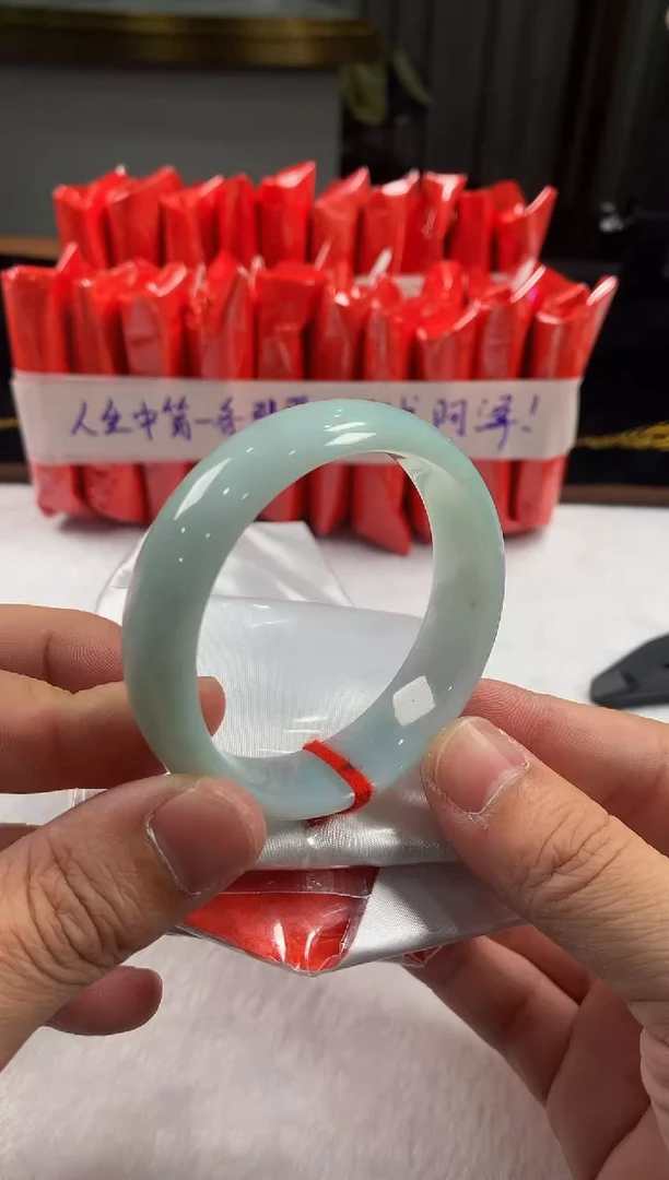 未镶嵌定制翡翠5051毛货不退不换 53-54圈