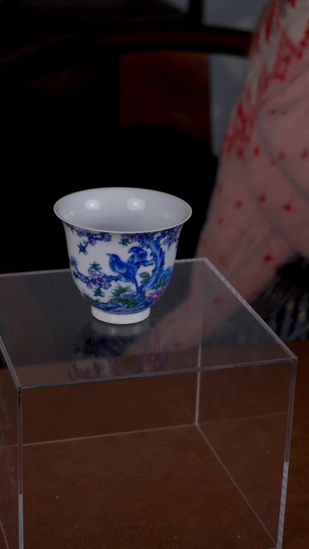 【闪购商品】杯手工手绘精品陶瓷摆件
